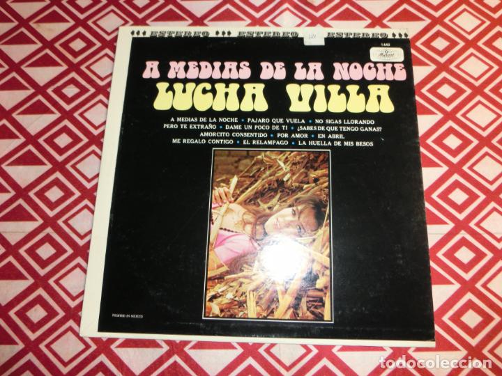 Discos de vinilo: Lucha Villa &ndash; A Medias De La Noche - Foto 1