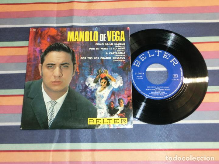 Discos de vinilo: manolo de vega - como bailo salome - Foto 1
