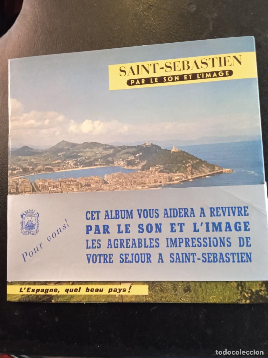 Discos de vinilo: SAINT- SEBASTIEN. PER LE SON ET L&acute;IMAGE. DISCO LIBRO. - Foto 1