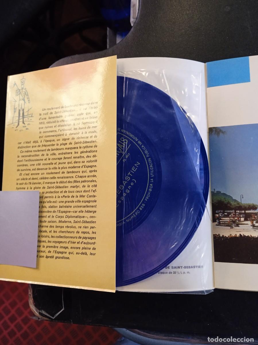 Discos de vinilo: SAINT- SEBASTIEN. PER LE SON ET L&acute;IMAGE. DISCO LIBRO. - Foto 2