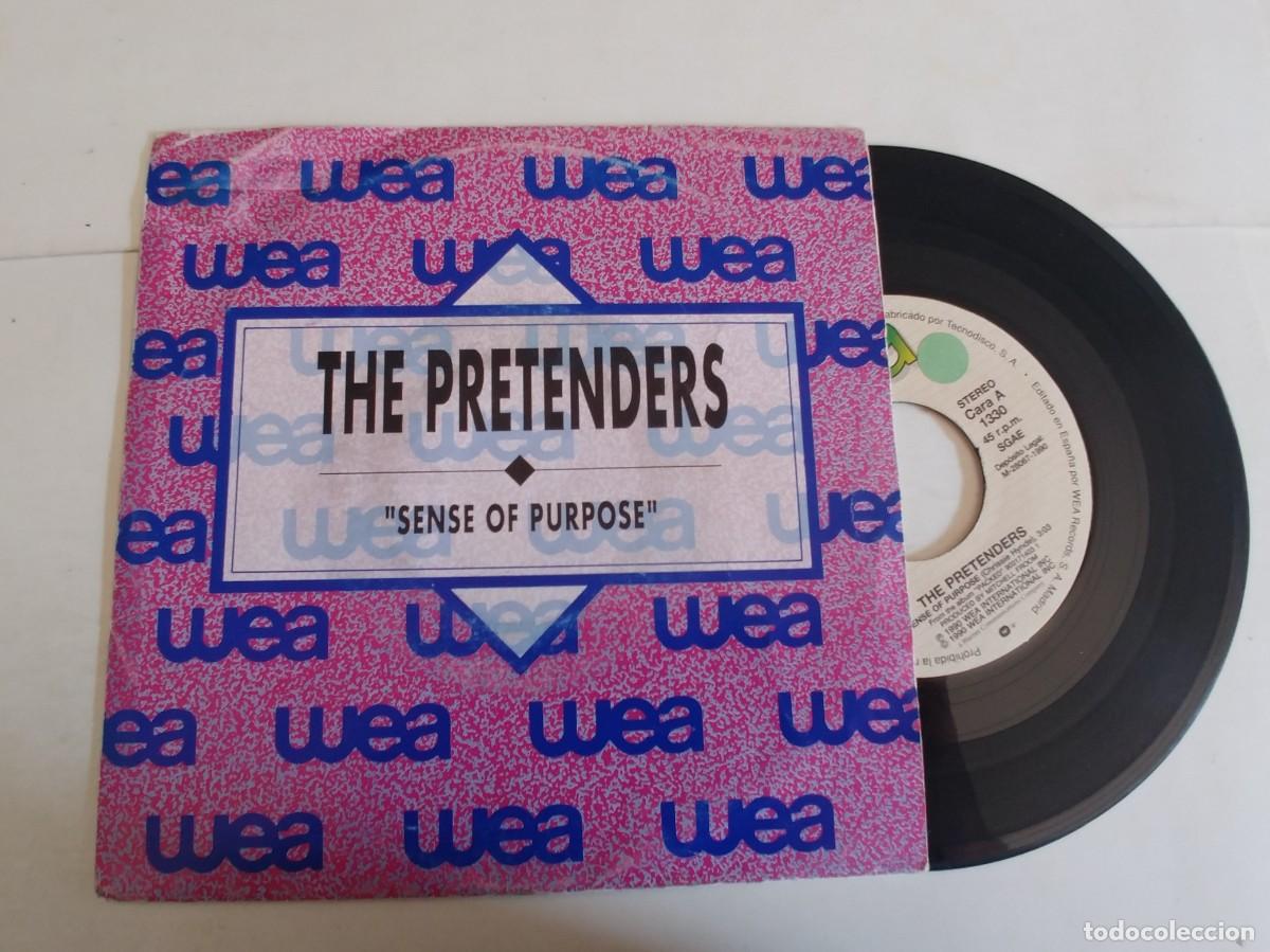 Vinyl-Schallplatten: THE PRETENDER-SINGLE SENSE OF PURPOSE