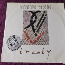Discos de vinilo: YOTHU YINDI – TREATY ,VINYL, MAXI-SINGLE 1992 UK HWD116T
