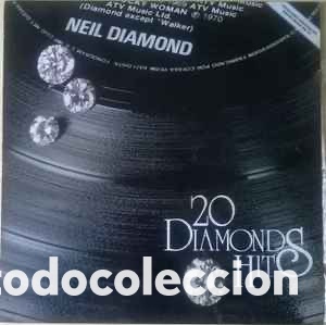 Discos de vinilo: Neil Diamond &lrm;&ndash; 20 Diamonds Hits - Foto 1