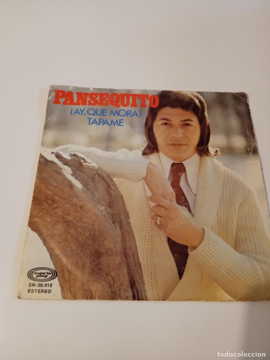 Discos de vinilo: BAL-6 DISCO 7 PULGADAS PANSEQUITO AY QUE MORA - Foto 1