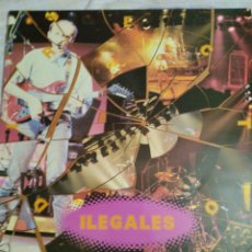 Discos de vinilo: ILEGALES. CARAMELOS PODRIDOS. 1986. DISCOBOLO RECORDS. DOBLE LP.