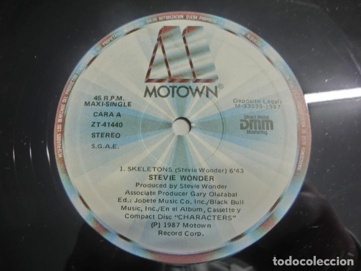 Discos de vinilo: Stevie Wonder - Skeletons - Foto 3