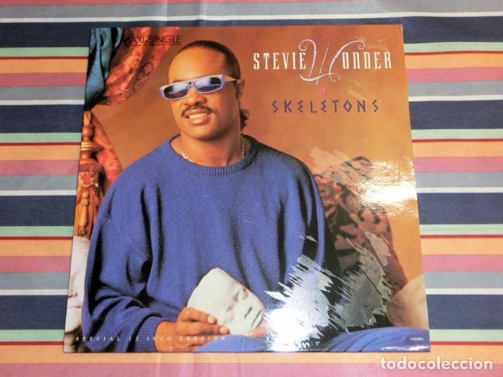 Discos de vinilo: Stevie Wonder - Skeletons - Foto 1