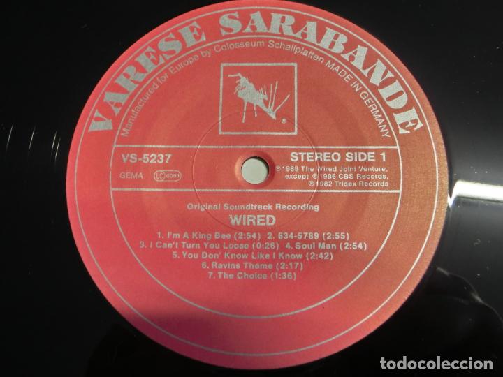 Discos de vinilo: BASIL POLEDORIUS - WIRED (BANDA SONORA OFICIAL) - Foto 3