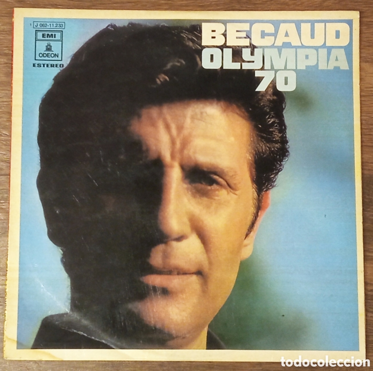 Discos de vinilo: Becaud.Olympia 70. LP EMI ODEON - Foto 1