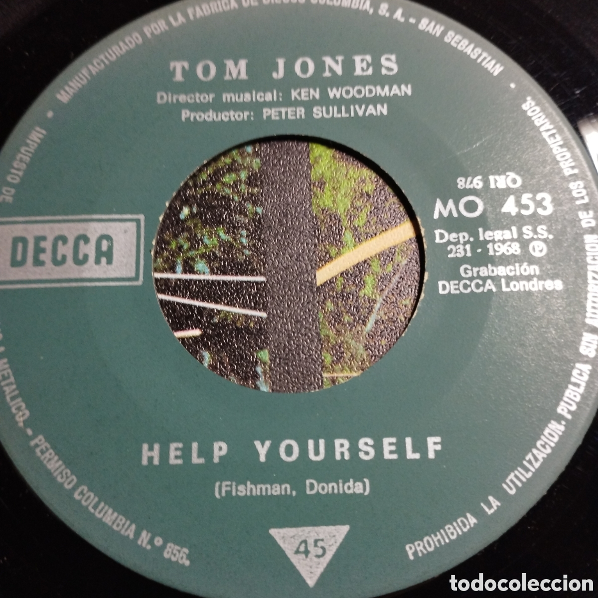 Discos de vinilo: Single 7&rdquo; Tom Jones 1968 Help Yourself + day by day. - Foto 3