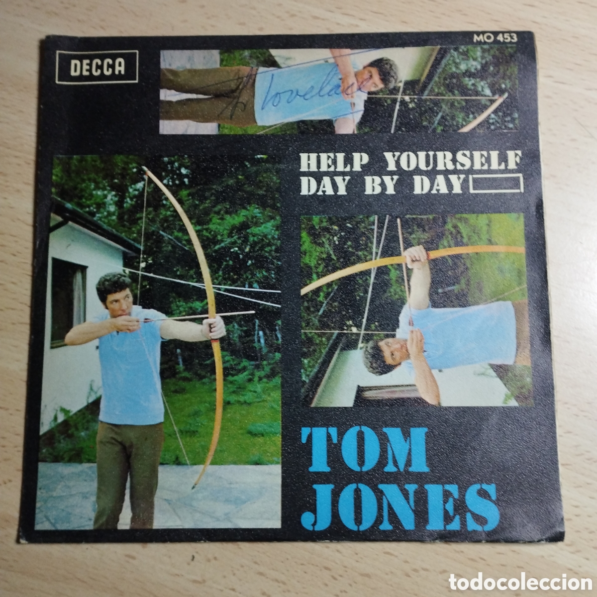 Discos de vinilo: Single 7&rdquo; Tom Jones 1968 Help Yourself + day by day. - Foto 1