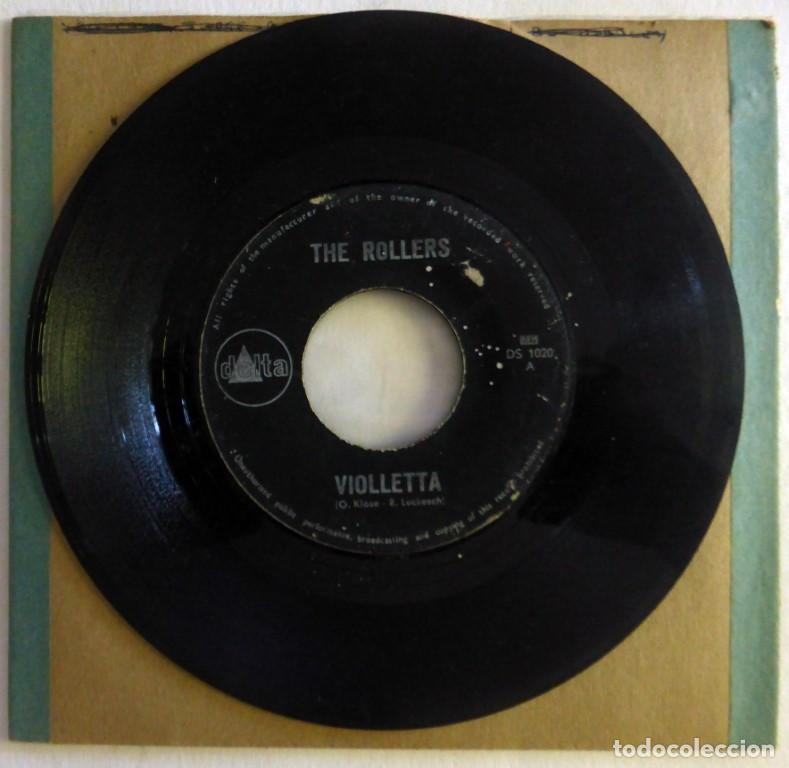 Discos de vinilo: The Rollers. Rollers express/ Violetta. Delta, Holland 1962 single - Foto 2