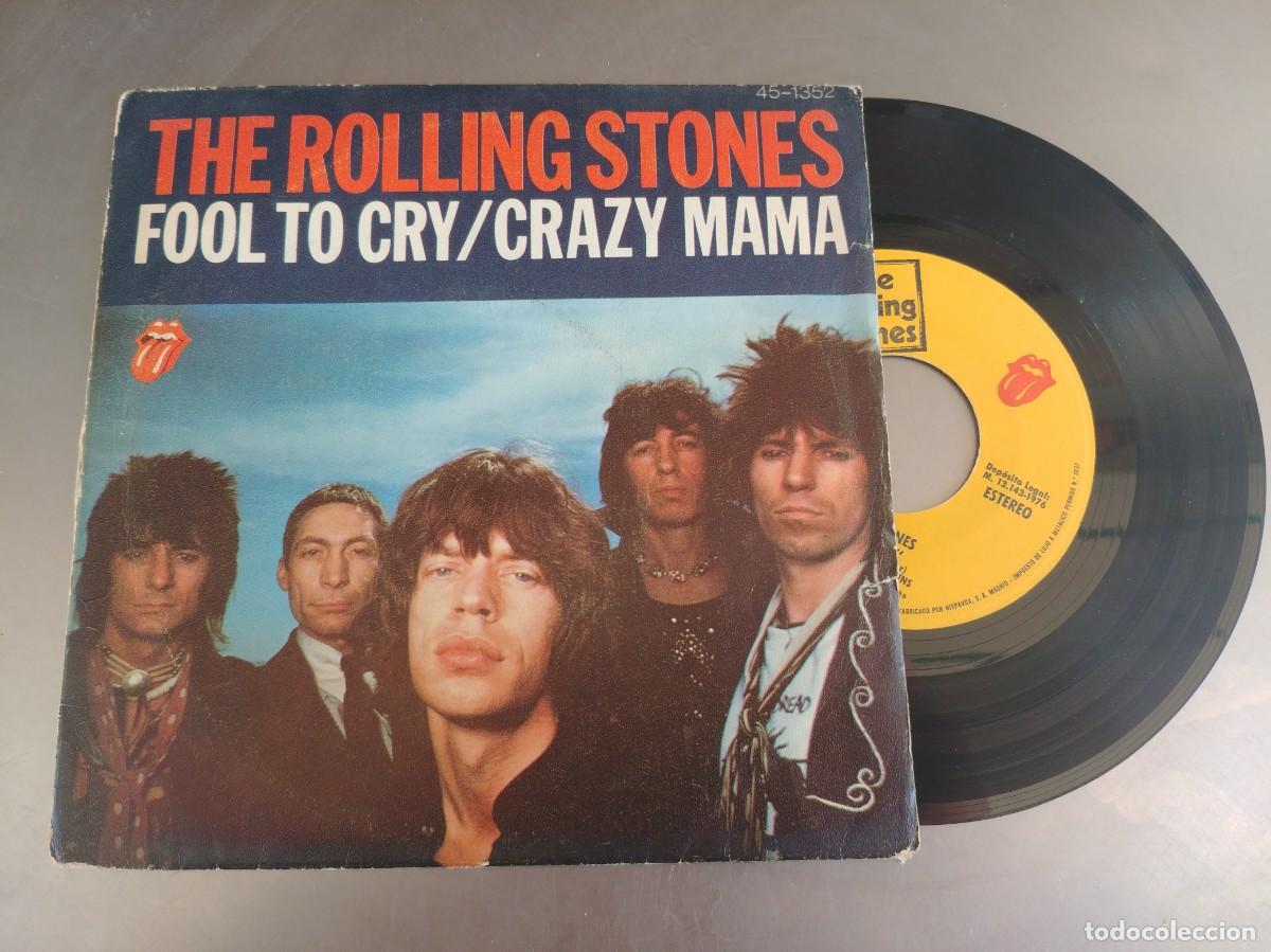Discos de vinilo: THE ROLLING STONES-SINGLE FOOL TO CRY - Foto 1