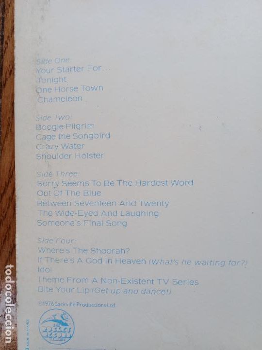 Discos de vinilo: Elton John - blue moves - Foto 7