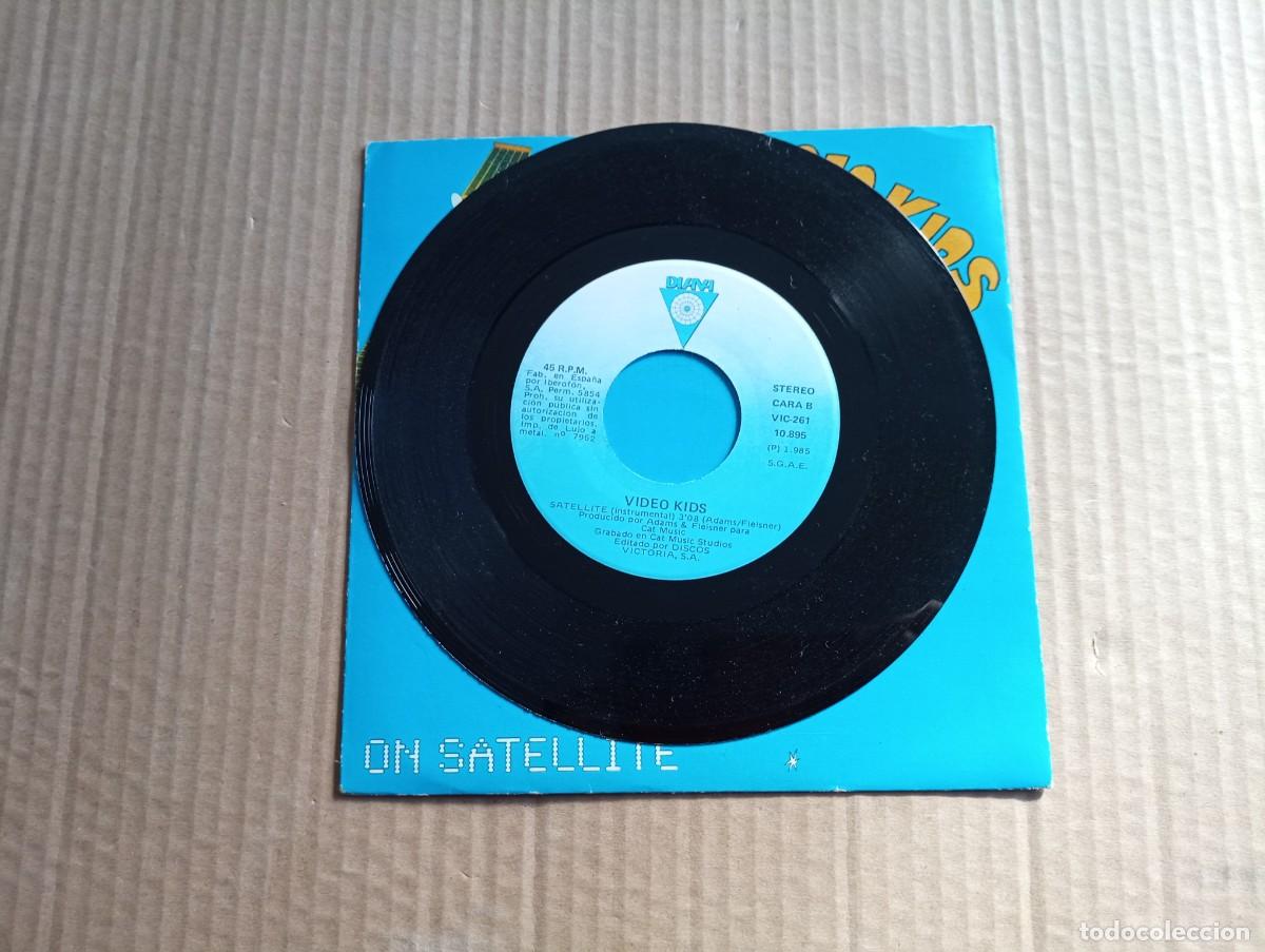 Discos de vinilo: VIDEO KIDS - ON SATELLITE SINGLE 1985 - Foto 2