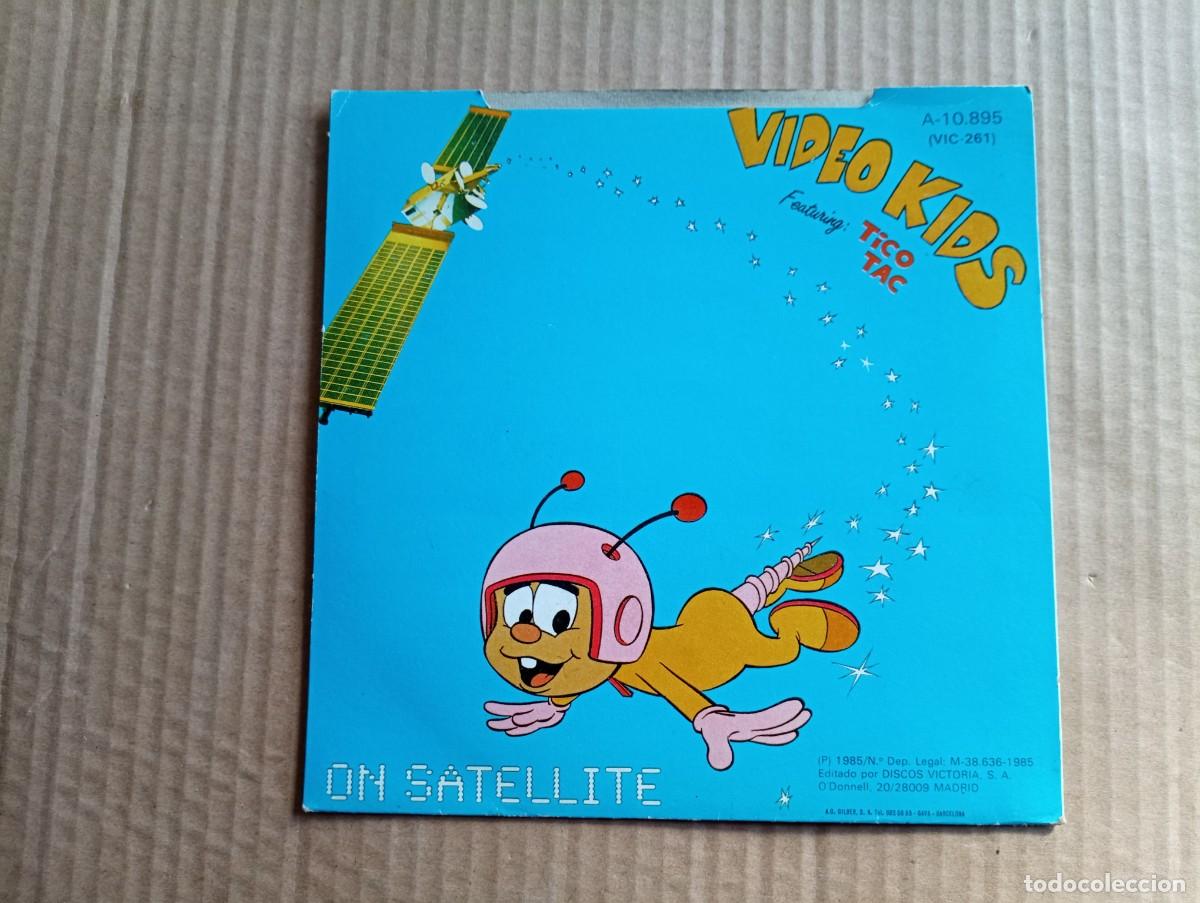 Discos de vinilo: VIDEO KIDS - ON SATELLITE SINGLE 1985 - Foto 3