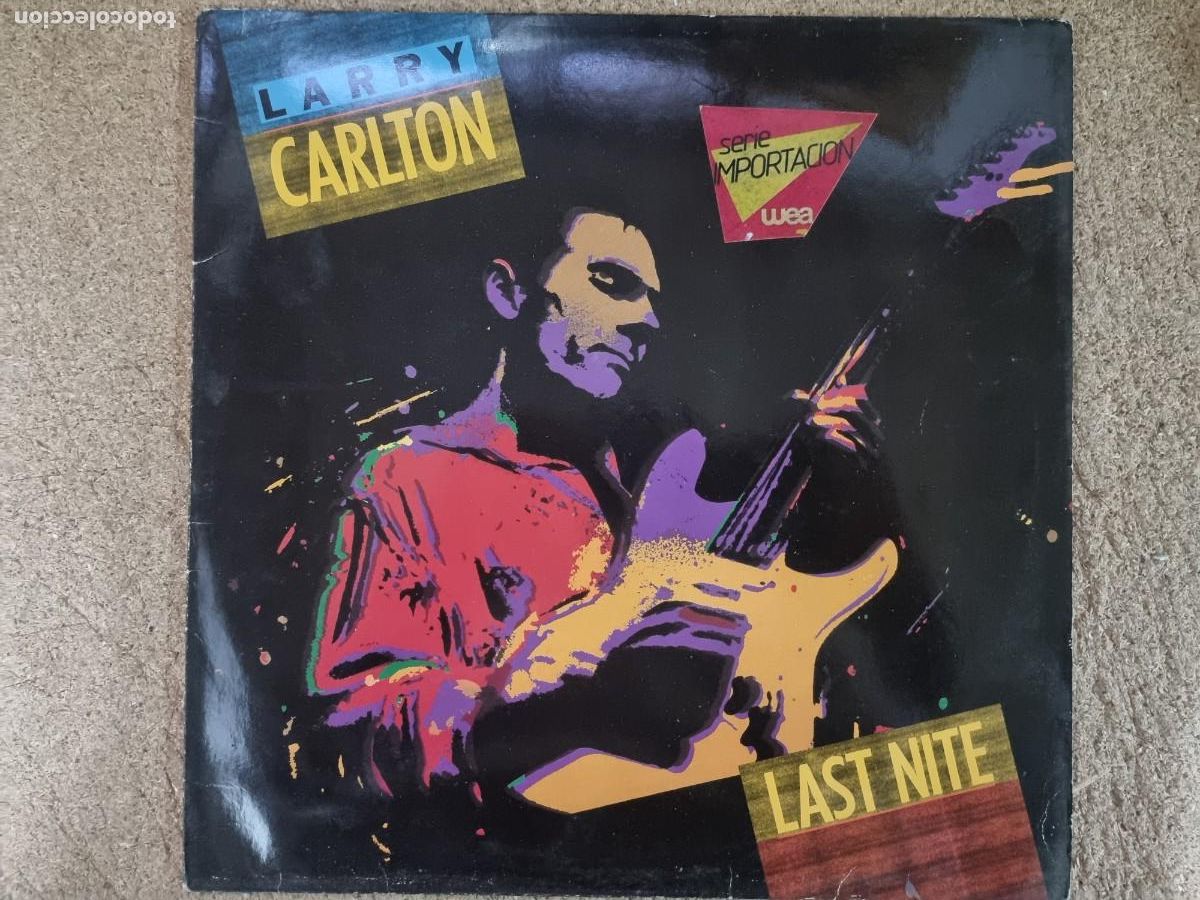 Discos de vinilo: Disco LP.Larry Carlton.Last Nite - Foto 1