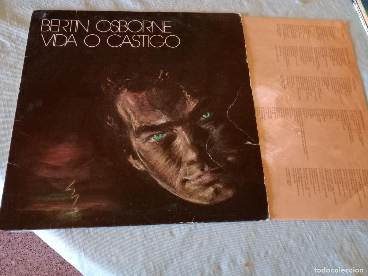 Discos de vinilo: BERTIN OSBORNE / VIDA O CASTIGO - Foto 1