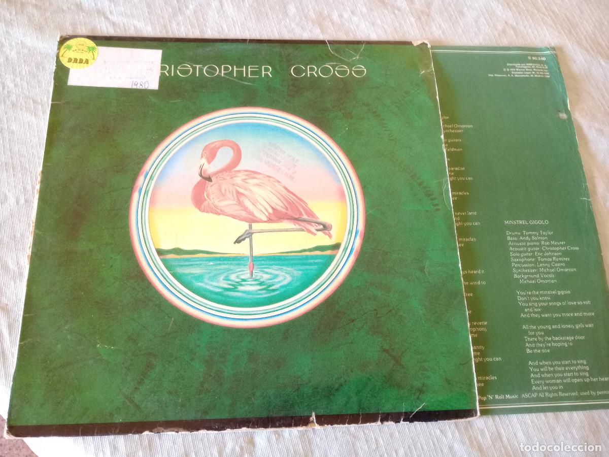 Discos de vinilo: CHRISTOPHER CROSS / SAY YOU &acute;LL BE MINE - Foto 1