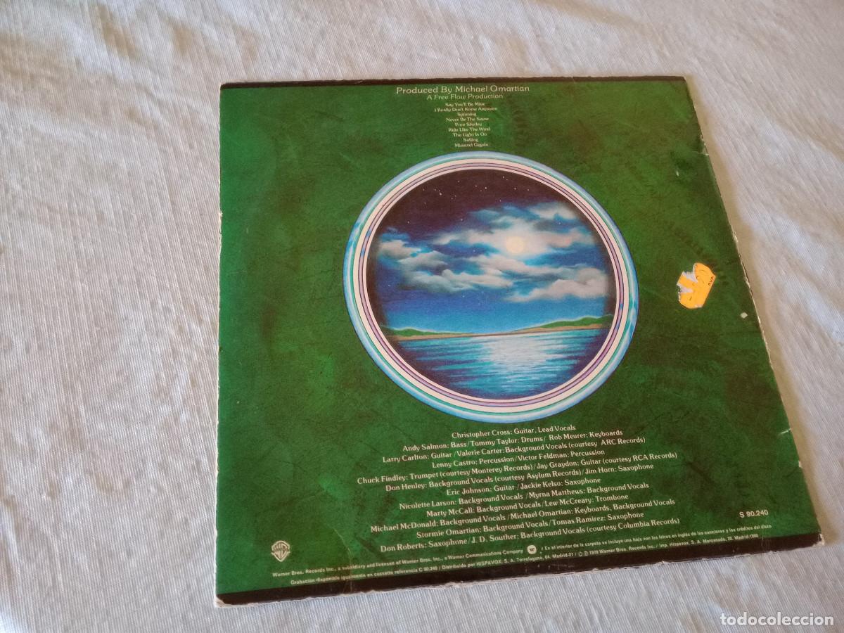 Discos de vinilo: CHRISTOPHER CROSS / SAY YOU &acute;LL BE MINE - Foto 2