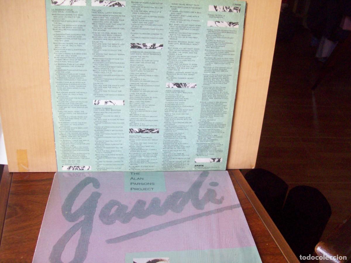 Discos de vinilo: THE ALAN PARSON PROJECT - GAUDI - LP 1987 - Foto 1