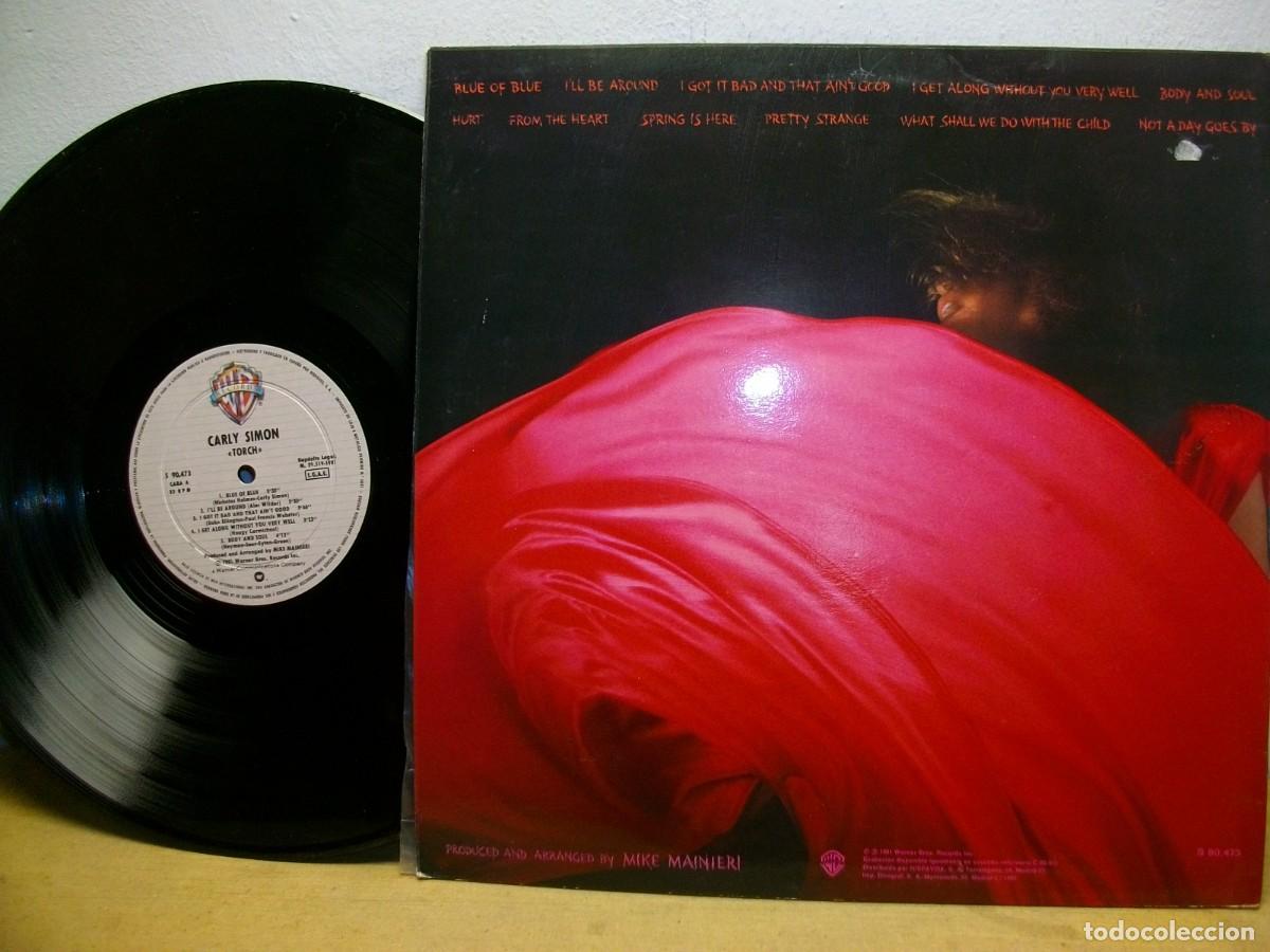 Discos de vinilo: Carly Simon &ndash; Torch LP - Foto 2
