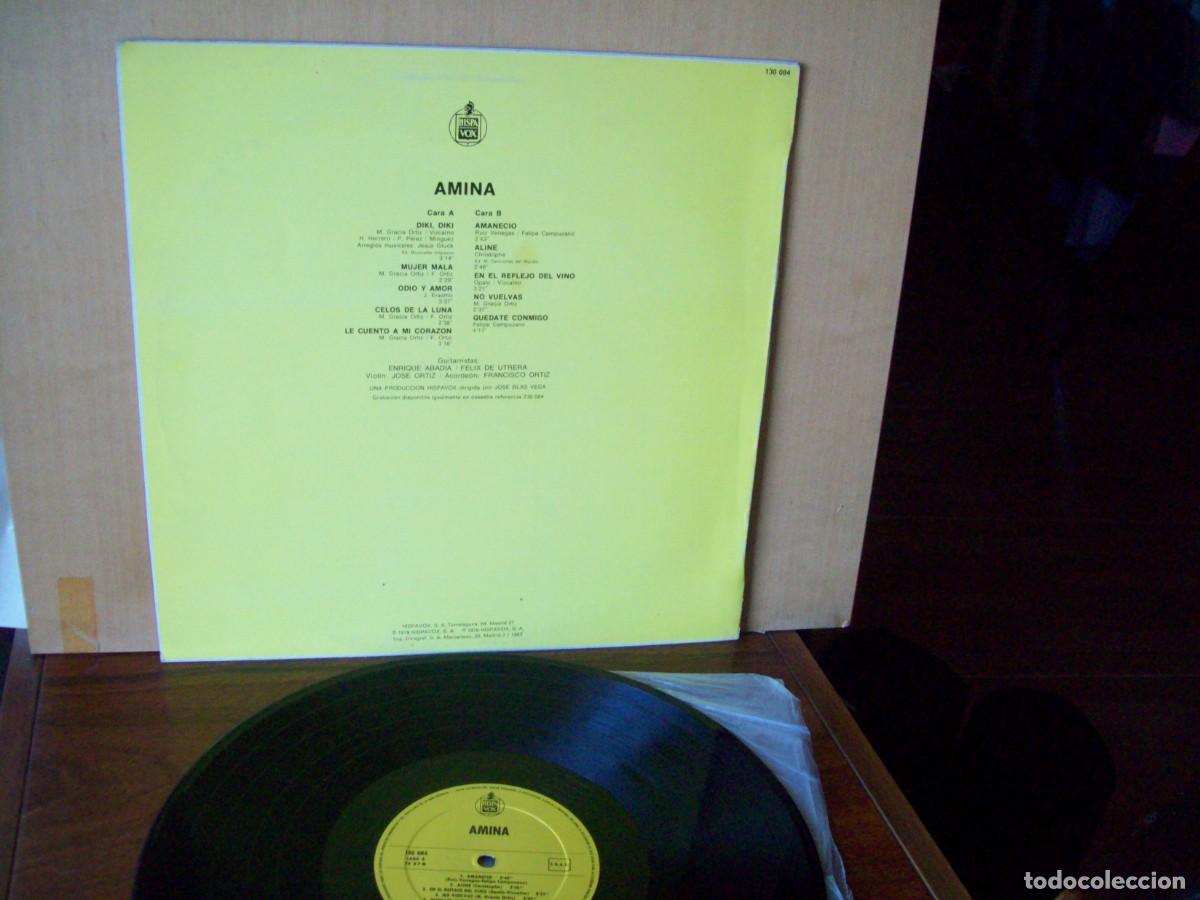 Discos de vinilo: AMINA - DIKI, DIKI - LP 1983 - Foto 2