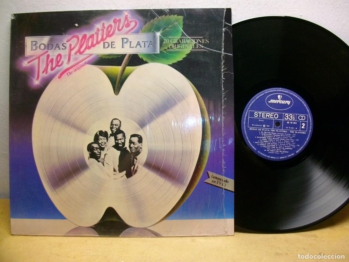 Discos de vinilo: The Platters &ndash; Bodas De Plata LP 1981 - Foto 1
