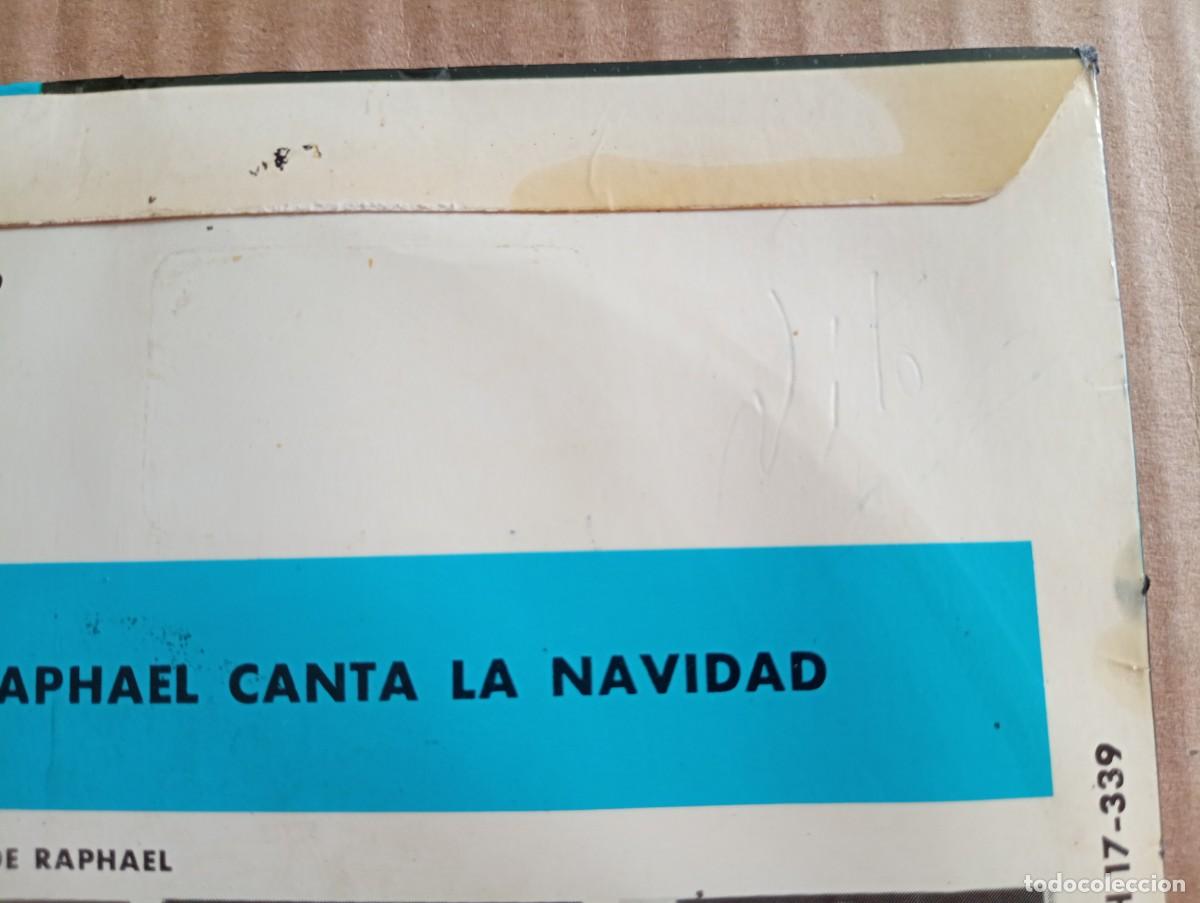 Discos de vinilo: RAPHAEL - CANTA LA NAVIDAD EP 4 TEMAS 1965 - Foto 3