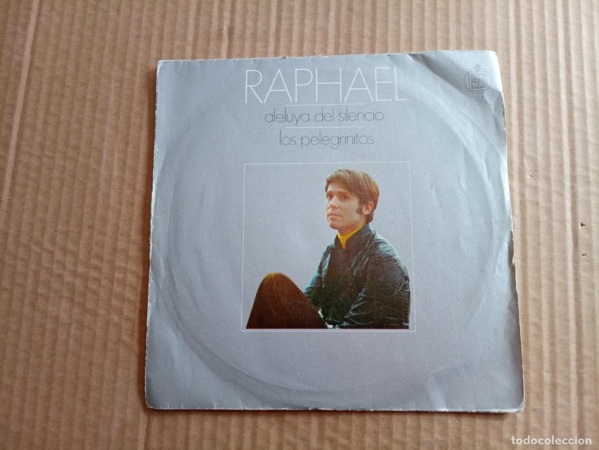 Discos de vinilo: RAPHAEL - ALELUYA DEL SILENCIO SINGLE 1970 - Foto 1