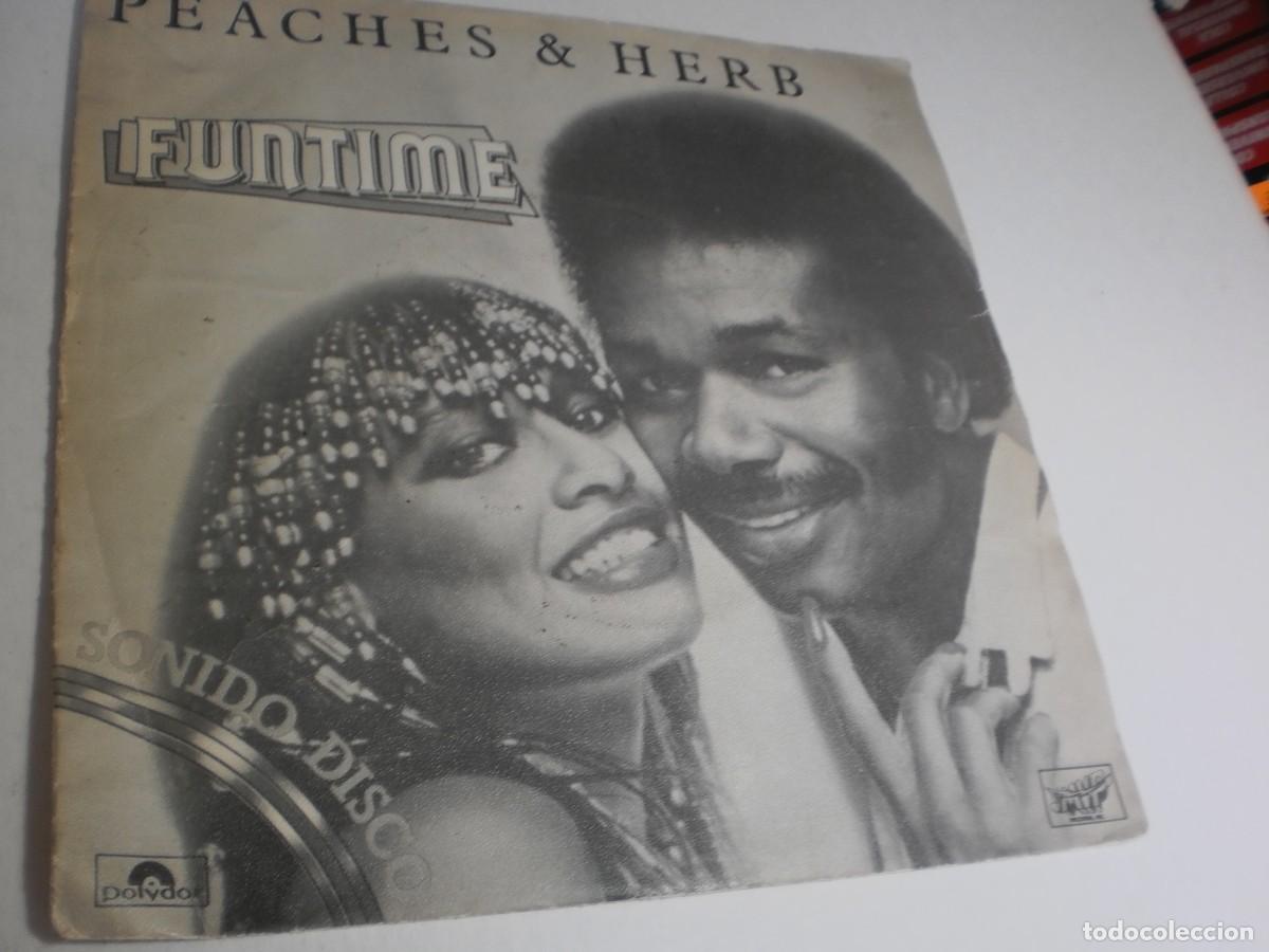 Vinyl-Schallplatten: single peaches & herb. funtime. polydor 1980 spain (seminuevo)