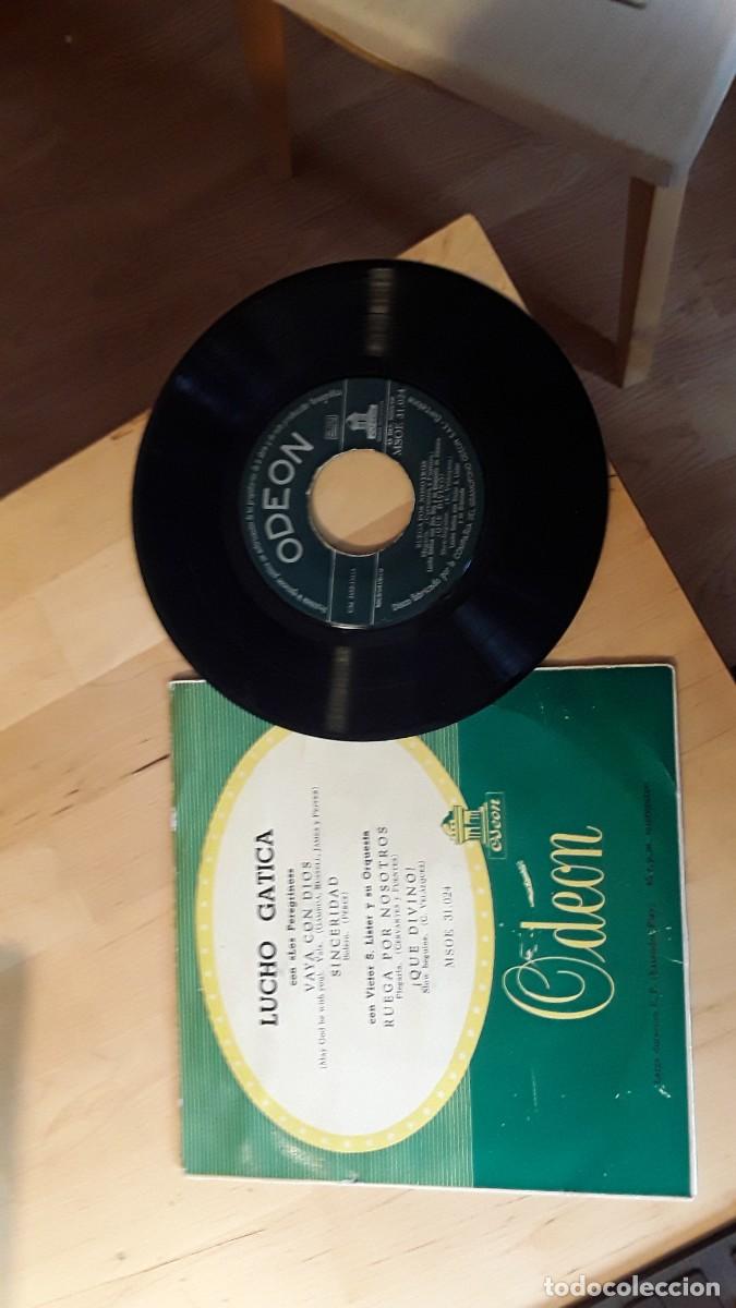 Discos de vinilo: Lucho Gatica con Los Peregrinos Odeon - Foto 1