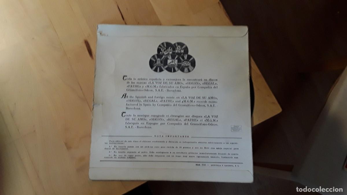 Discos de vinilo: Lucho Gatica con Los Peregrinos Odeon - Foto 2