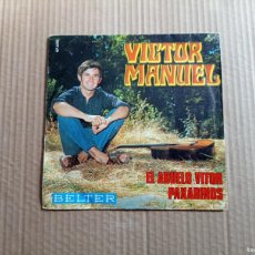 Discos de vinilo: VICTOR MANUEL - EL ABUELO VITOR SINGLE 1969
