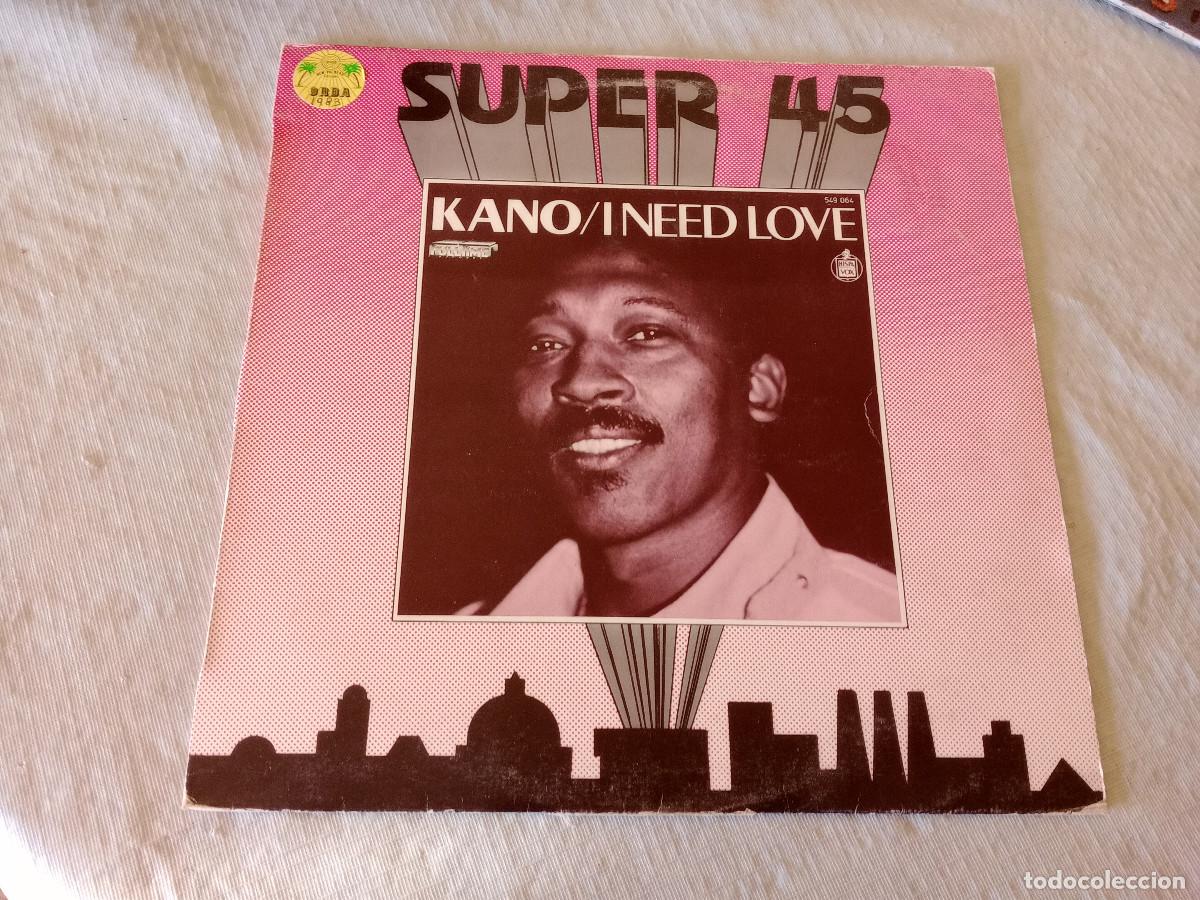 Discos de vinilo: KANO / I NEED LOVE MAXI 12 - Foto 1