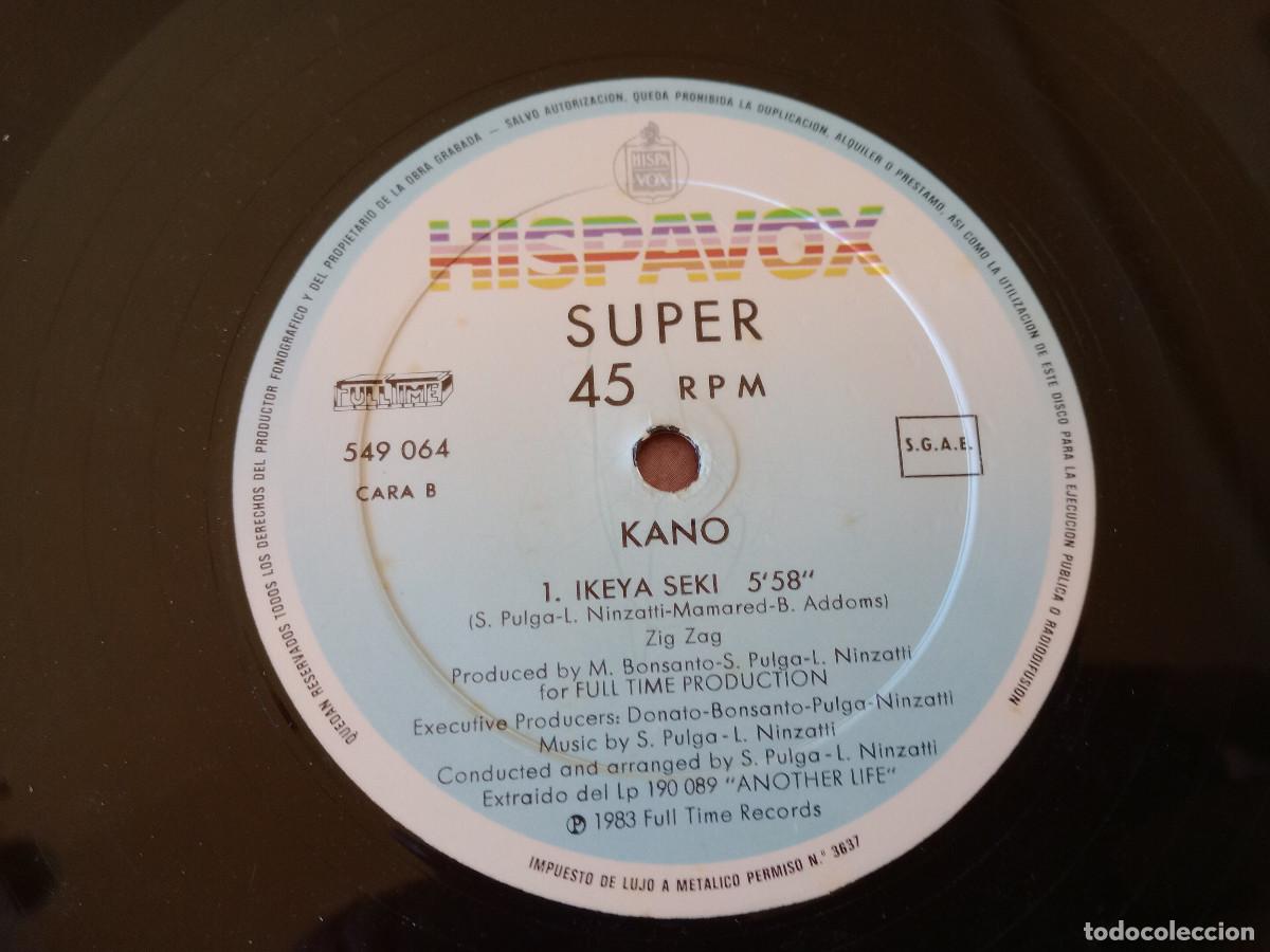 Discos de vinilo: KANO / I NEED LOVE MAXI 12 - Foto 3