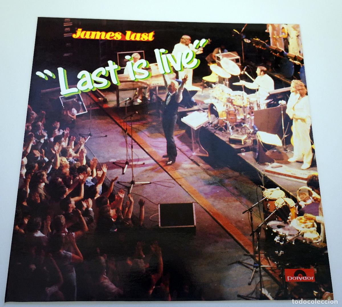 Discos de vinilo: jAMES LAST , LAST IS LIVE 1985 - Foto 1