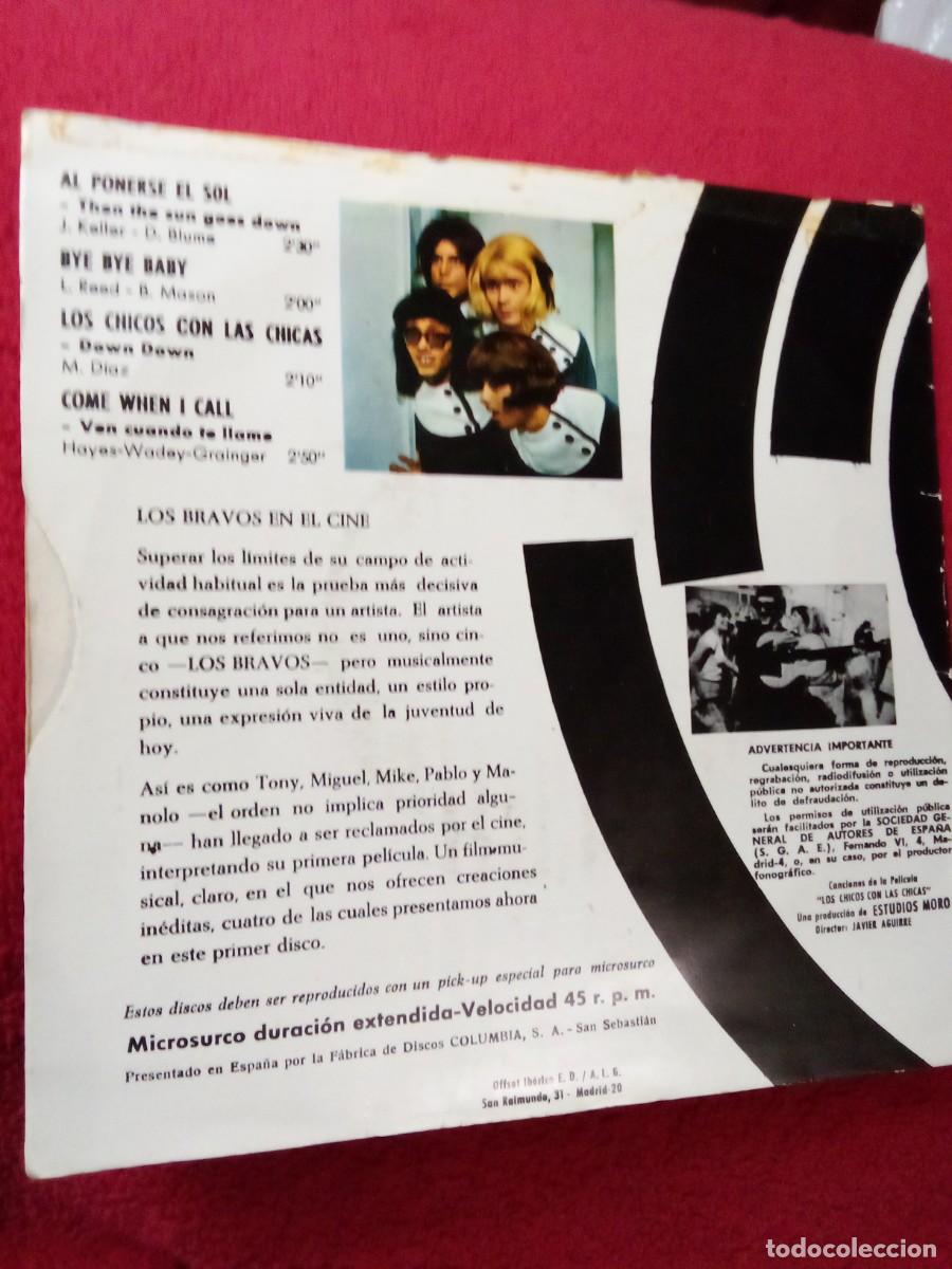 Discos de vinilo: Disco de los Bravos los chicos con las chicasENVIO CERTIFICADO GRATUITO - Foto 4
