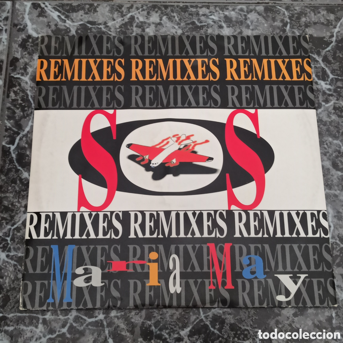 Discos de vinilo: Maria May - S.O.S. (Remixes) (12&rdquo;) - Foto 1