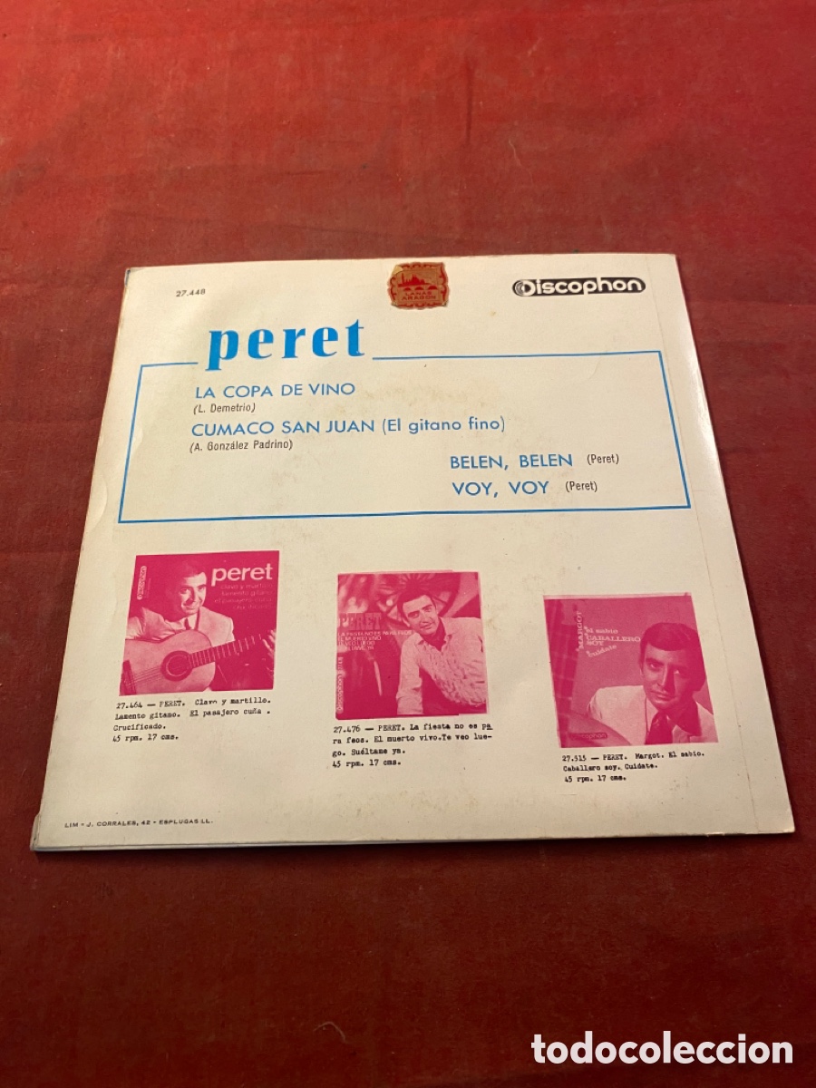 Discos de vinilo: PERET - Foto 2