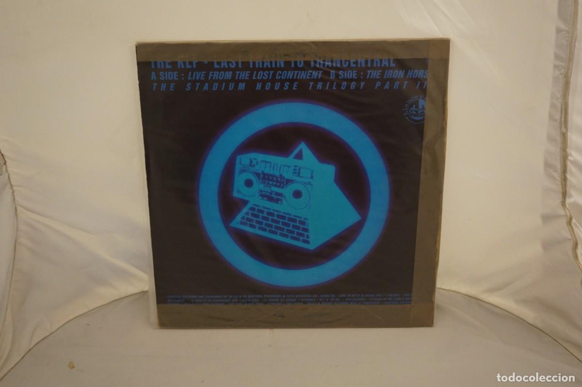 Discos de vinilo: LP - THE KLF - LAST TRAIN TO TRACENTRAL - Foto 3