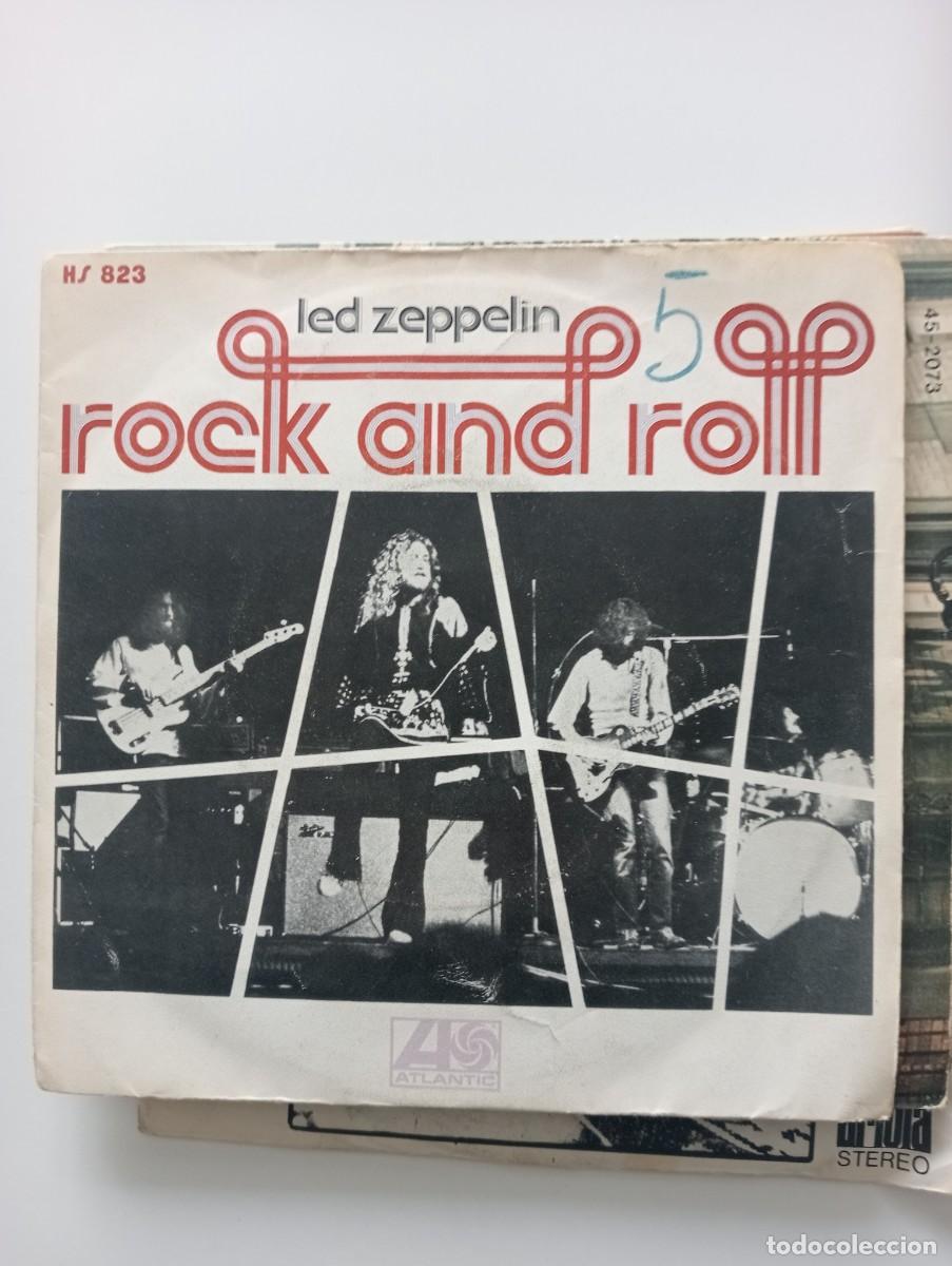Discos de vinilo: Led Zeppelin - Rock And Roll (7&rdquo;, Single) 1972 - Foto 1