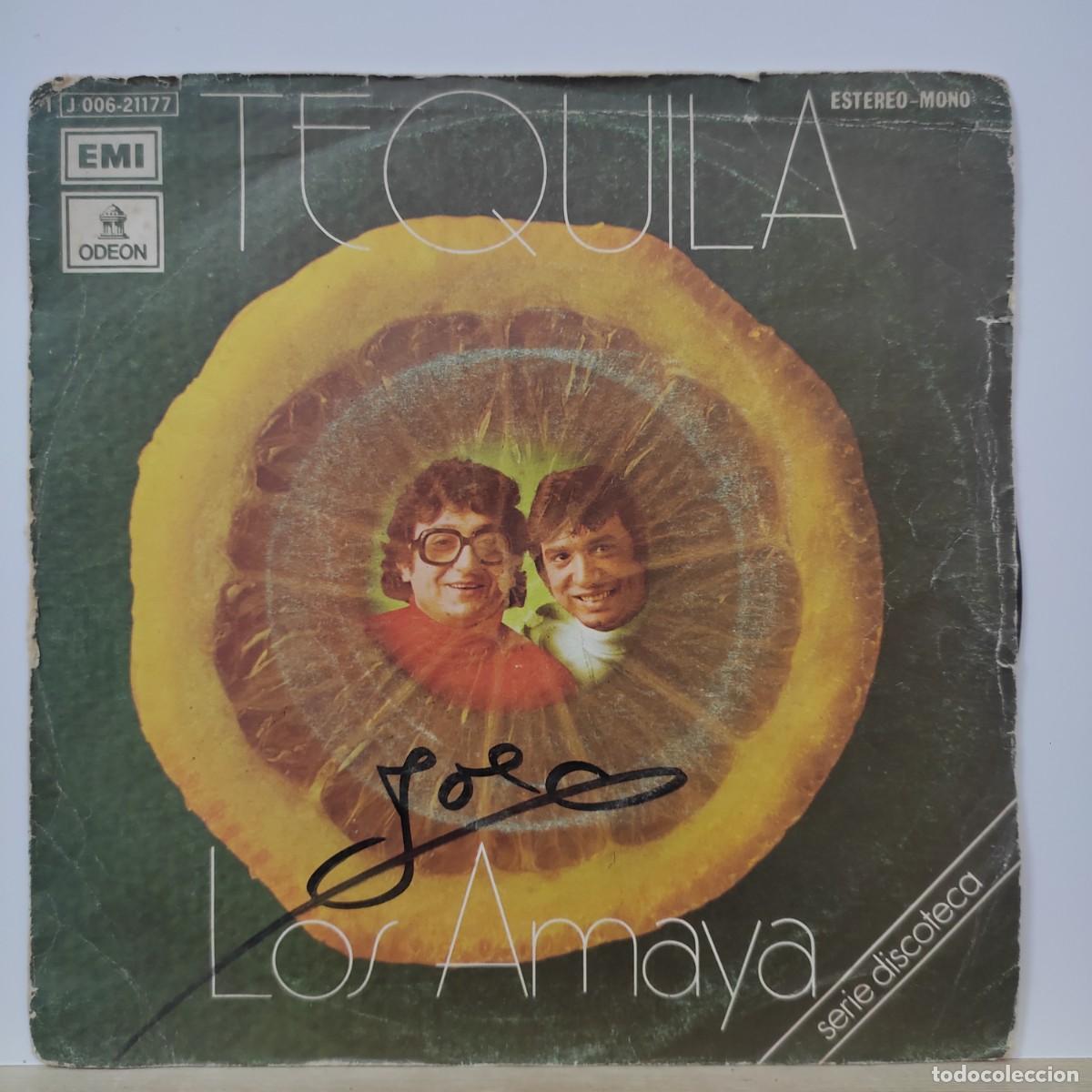 Discos de vinilo: Los Amaya. Tequila. - Foto 1