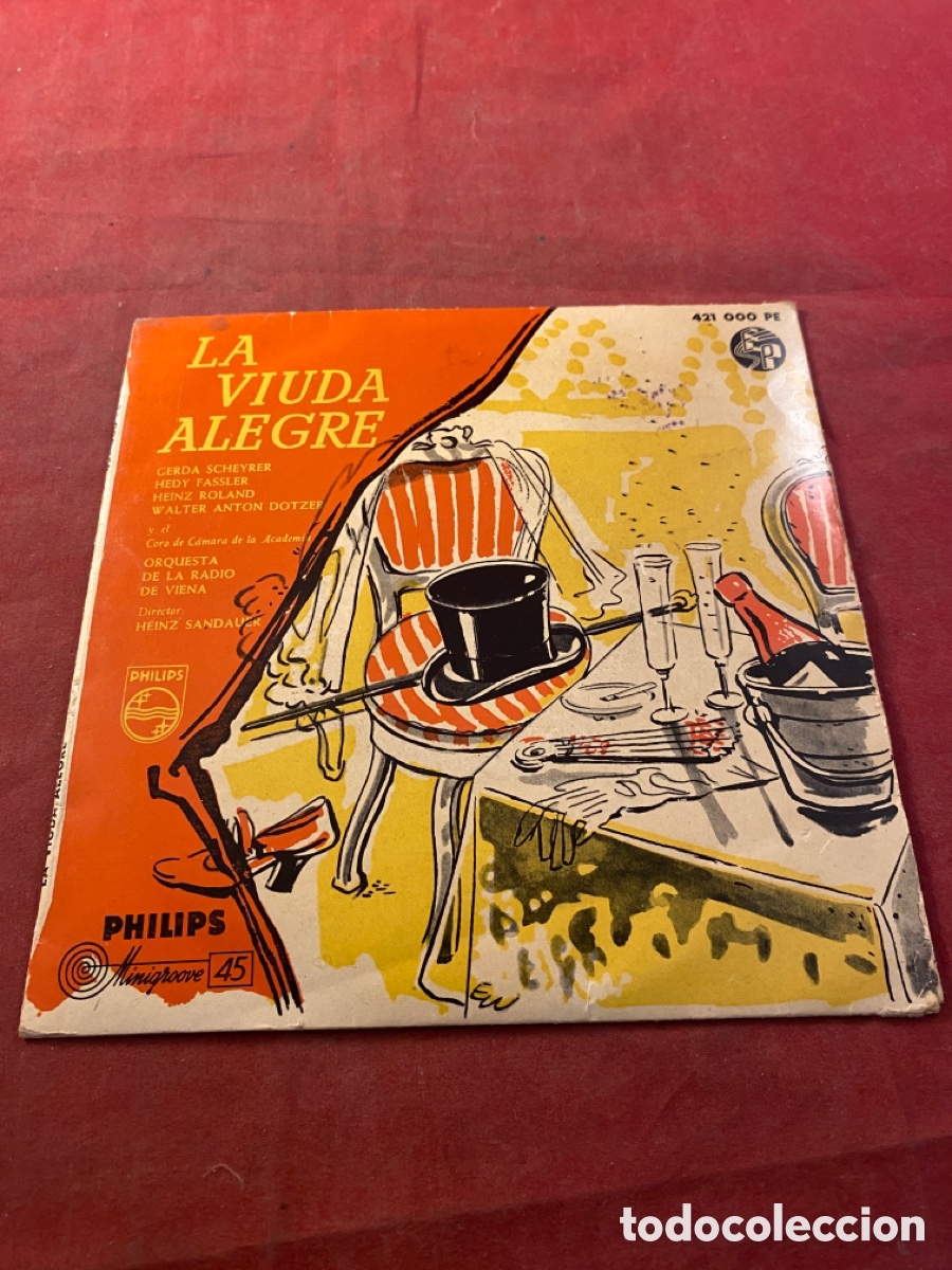 Discos de vinilo: LA VIUDA ALEGRE - Foto 1