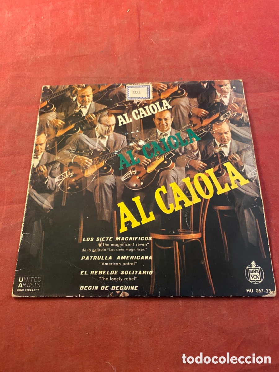 Discos de vinilo: AL CAIOLA - Foto 1