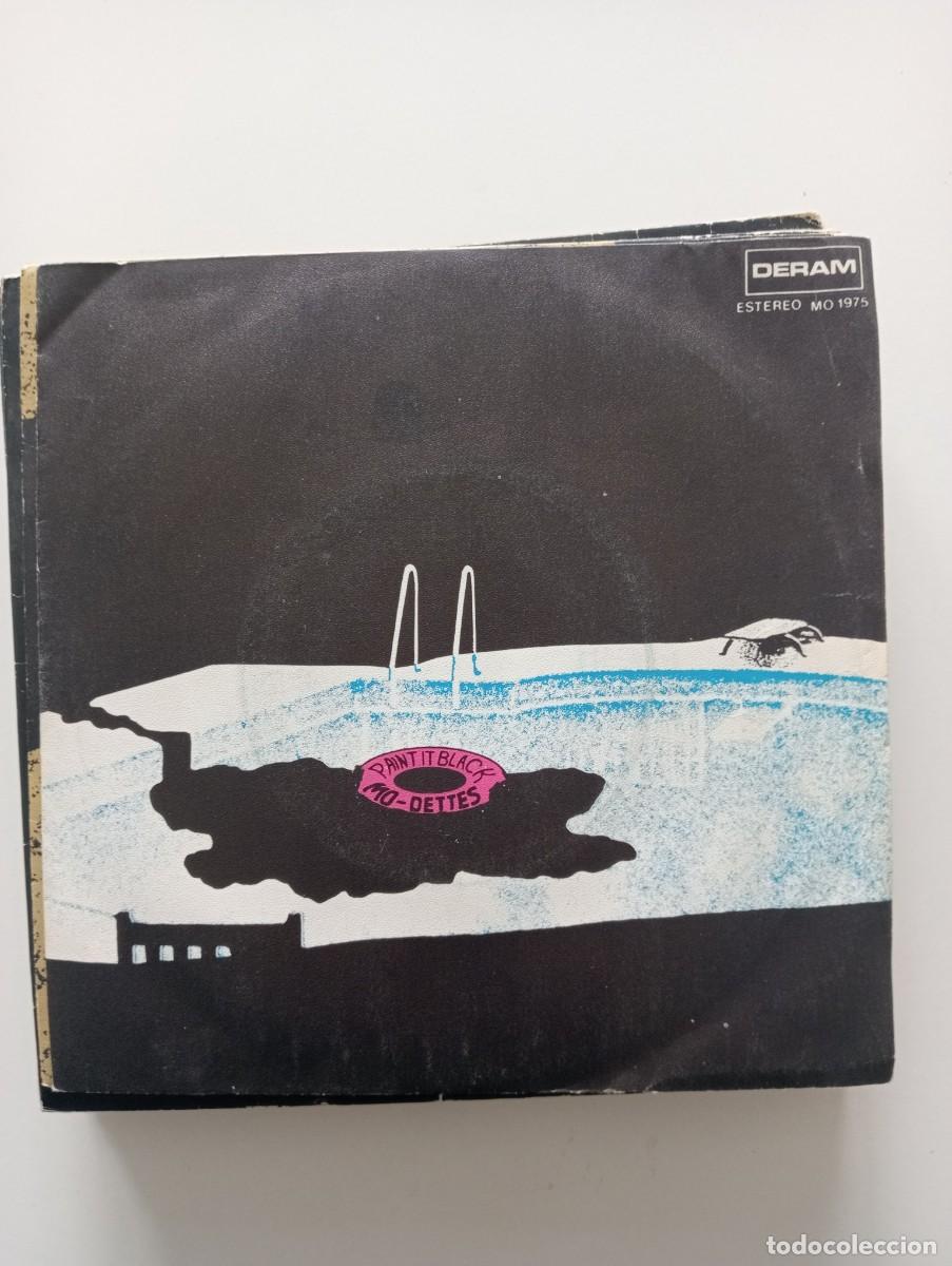 Discos de vinilo: Mo-Dettes - Paint It Black (7&rdquo;, Single) 1980 new wave - Foto 1