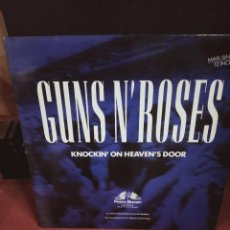 Discos de vinilo: GUNS N'ROSES - KNOCKIN ON HEAVEN'S DOOR - HEAVY METAL HARD ROCK - MAXI SINGLE 12 INCH