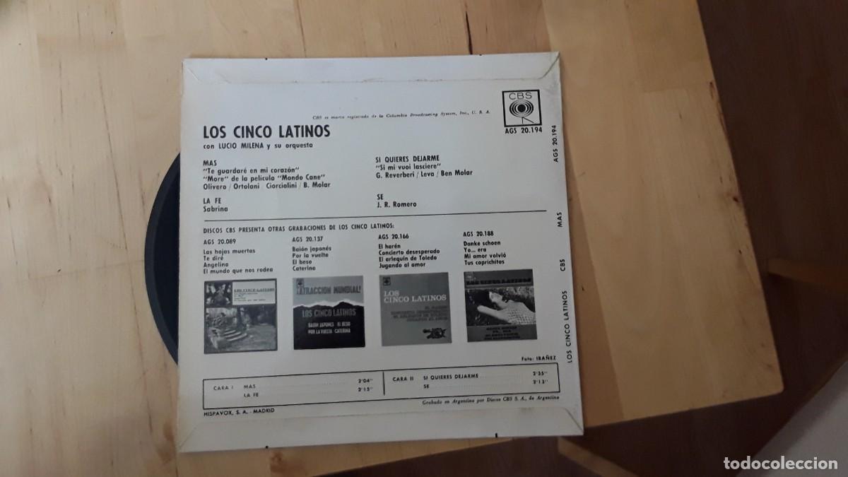 Discos de vinilo: Los cinco latinos - Foto 1