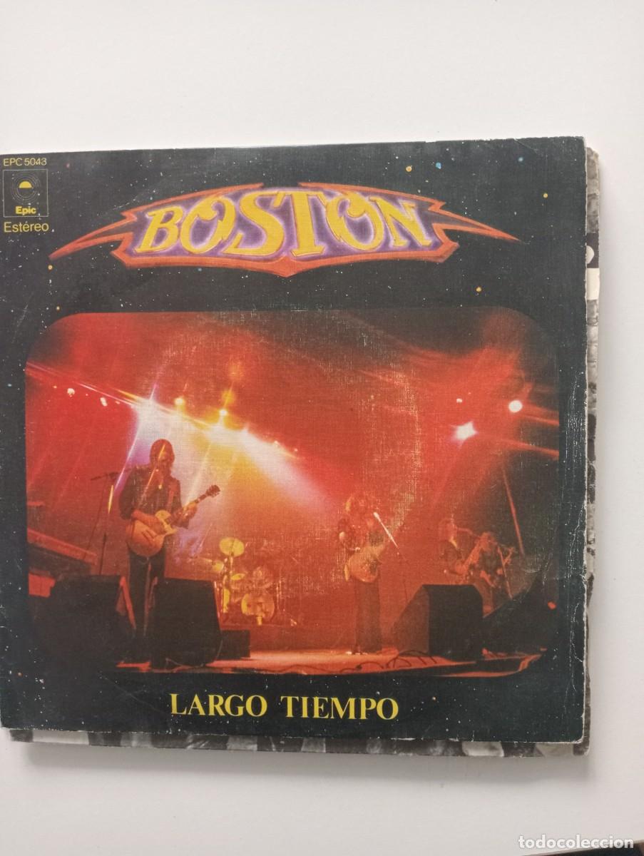 Discos de vinilo: Boston - Largo Tiempo (7&rdquo;, Single) 1977 - Foto 1