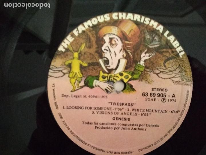 Discos de vinilo: Genesis &lrm;&ndash; Trespass 1975 ed espa&ntilde;ola - Foto 2